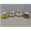 Image 3 : 16 Tea Cups & Saucers : Queen Anne, Royal Chelsea, 
