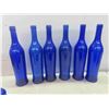 Image 2 : Cobalt Blue Bottles, Wine, Apothecary & Others