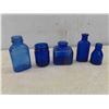 Image 8 : Cobalt Blue Bottles, Wine, Apothecary & Others