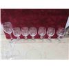 Image 2 : Crystal/Cut Glass Wine, Shirry, Shot Glasses 