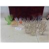 Image 1 : Drinking Glasses: Captain Crook, Vintage Juice Glasses,