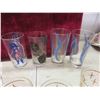 Image 2 : Drinking Glasses: Captain Crook, Vintage Juice Glasses,