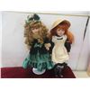 Image 2 : 4 Porcelain Dolls (Tallest is 17'') , Baby Grows Doll with