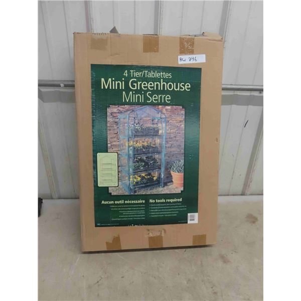 Mini 4 Tier Greenhouse (Size in Pictures)