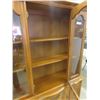 Image 7 : Maple China Cabinet 70'' x 47'' x 14'' 