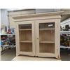 Image 2 : Painted Step Back Kitchen Cabinet 80'' x 43'' x 20'' 