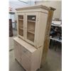 Image 4 : Painted Step Back Kitchen Cabinet 80'' x 43'' x 20'' 