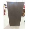 Image 5 : 4 Tier Modern Book Case 60'' x 12'' x 29'' - top glass cover needs some repair