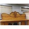 Image 3 : Antique Buffet with Tall Wood Framed Mirror  78'' x 45'' x 19'' 