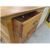 Image 9 : Antique Buffet with Tall Wood Framed Mirror  78'' x 45'' x 19'' 