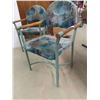 Image 4 : Wrought Iron and Glass Table 29 1/2'' x 47'' x 47'' with
