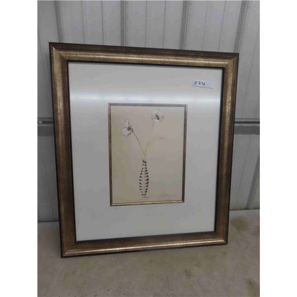 Framed, Signed Print 28'' x 32'' 