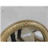 Image 7 : 3 Hand Painted Items : Oval Mirror 33'' x 24'' , Stand 3 