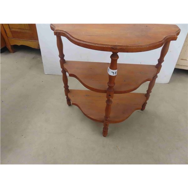 Half Moon Stand 3 Tier 23'' x 24'' x 12'' 