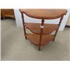 Image 1 : Half Moon Stand 3 Tier 23'' x 24'' x 12'' 