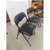 Image 3 : 4 Folding Card Chairs 