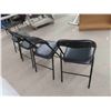 Image 4 : 4 Folding Card Chairs 