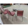 Image 3 : 4 Stacking Kitchen Chairs 