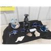 Image 1 : Blown Glass Dolphins, Vases & Shells 
