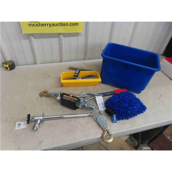 Come Along , Clean Bucket and Brush, Faucets 