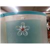 Image 3 : Floor Lamp with Eyeshadow Blue Shade 