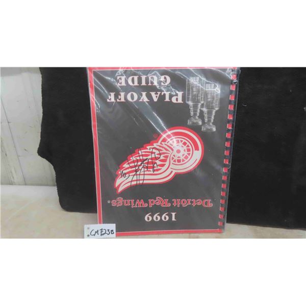 Signed Sergei Federov Detroit Red Wings Playoff