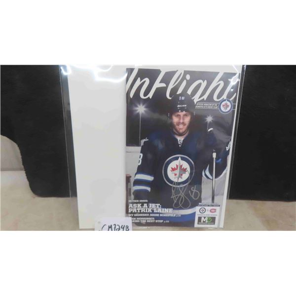 Signed Bryan Little Winnipeg Jets Program 