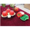 Image 2 : Tomatoware Salt & Pepper , Creamer , Relish 