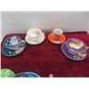 Image 2 : 13 Tea Cups with Saucers, Creamer, Sugar Bowl &