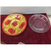 Image 2 : Crystal/Cut Glass Serving Platters, Bowls, Creamer