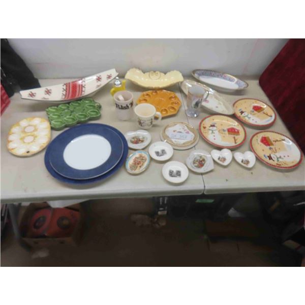 Serving Plates, Deviled Egg Plates, Serving Bowls