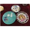 Image 2 : German Hand Painted Plate, Shaving Mugs, Wedge