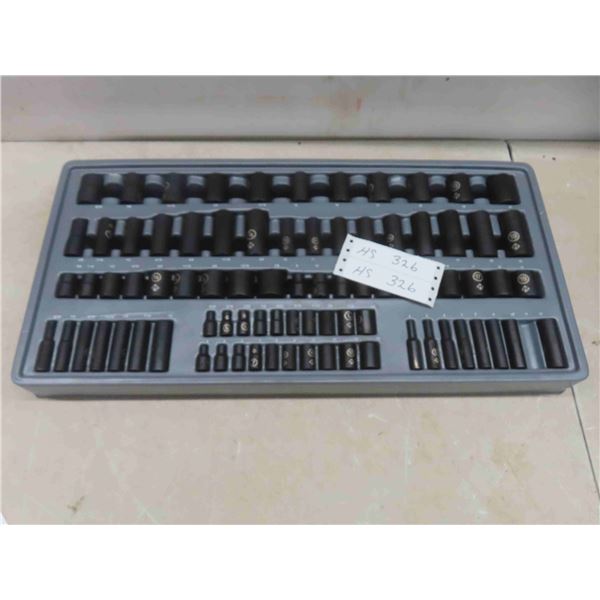 New 83pce Mastercraft Socket Set 1/2'' , 3/8'', 