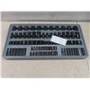 Image 1 : New 83pce Mastercraft Socket Set 1/2'' , 3/8'', 