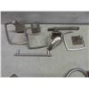 Image 2 : Plumbing/Bathroom Supplies: Towel Ring, Toilet 
