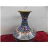 Image 5 : 4 Vintage Chinese Cloisonne Vase (Heights 