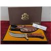 Image 1 : New Buck Knife 'Kalinga' with Sheath and Box (Blade