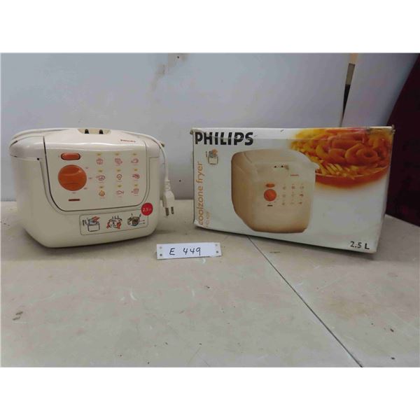 New Old Stock  Philips Coolzone Fryer with Original