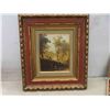 Image 2 : Framed Picture 16'' x 18'' , Backgammon Game, 