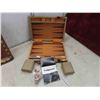 Image 3 : Framed Picture 16'' x 18'' , Backgammon Game, 