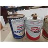 Image 2 : 4 Texaco Oil + Grease Pails (3) 5 Gallon (1) 25lbs 