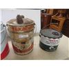 Image 3 : 4 Texaco Oil + Grease Pails (3) 5 Gallon (1) 25lbs 