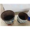Image 3 : 4 Oil/Grease Pails : 2 White Rose 35lbs + 25lbs 