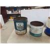 Image 7 : 4 Oil/Grease Pails : 2 White Rose 35lbs + 25lbs 