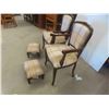 Image 2 : 2 Arm Chairs with Ottoman