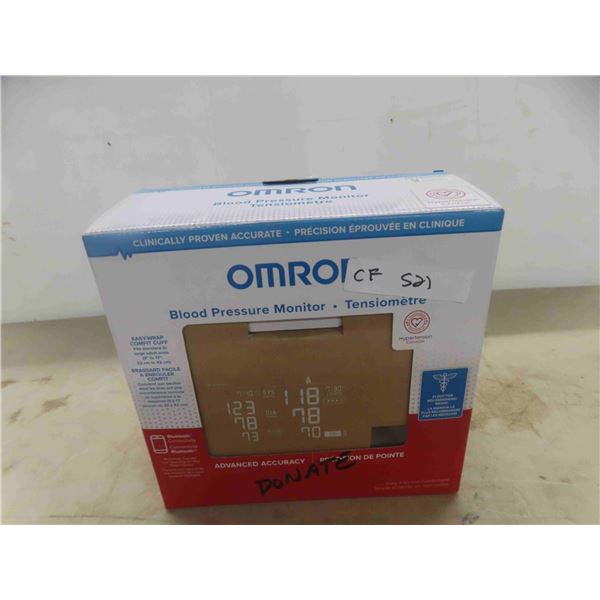 Omron Blood Pressure Monitor - New or Store Return 