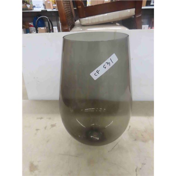 Large Vase 'Bet You Cant' Wine Glass LOL 20'' H 