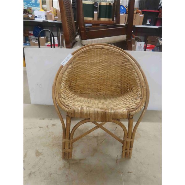Wicker Child Chair 