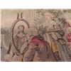 Image 7 : 2 Tapestries with Wood Curtain Rods , Approx