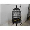 Image 4 : Cage Style Pillar Candle Holder 48'' H 